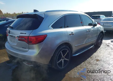 2014 Acura Mdx Advance Pkg W/Entertainment Pkg from USA, damaged, VIN 5FRYD4H85EB028277